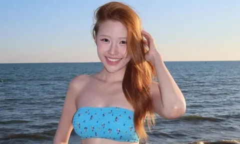 Em gái Trấn Thành khoe ảnh diện đồ tắm, dân mạng chú ý một chi tiết