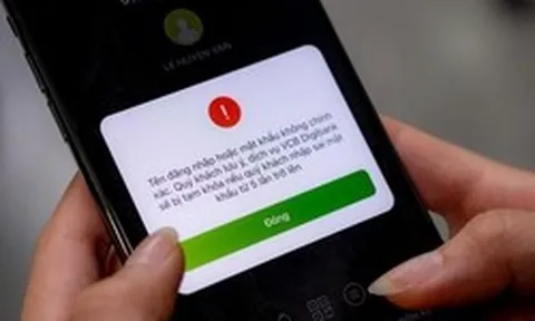 Vietcombank cảnh báo ứng dụng chứa mã độc, lấy sạch tiền trong tài khoản ngân hàng