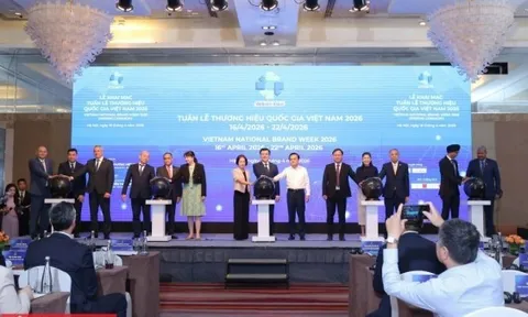Chính thức khai mạc Tuần lễ Thương hiệu quốc gia Việt Nam 2026 và Diễn đàn Thương hiệu quốc gia Việt Nam trong kỷ nguyên mới