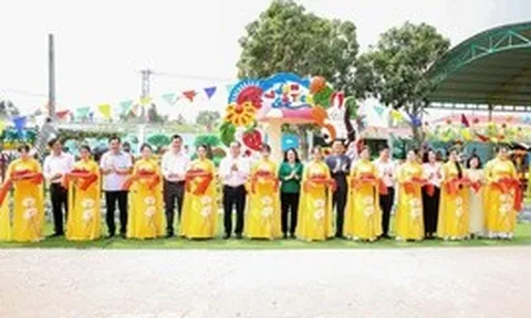 Khánh thành khu vui chơi cho mẫu giáo tại Cần Thơ