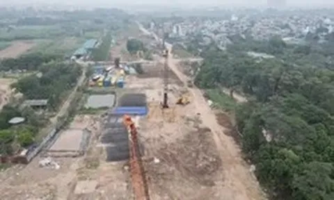 Dự án cầu Trần Hưng Đạo tả ngạn sông Hồng: Gần 4ha chưa được giải phóng mặt bằng
