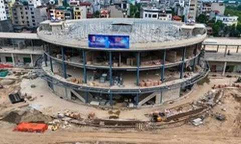 Bến xe hiện đại bậc nhất Thủ đô dần lộ hình hài