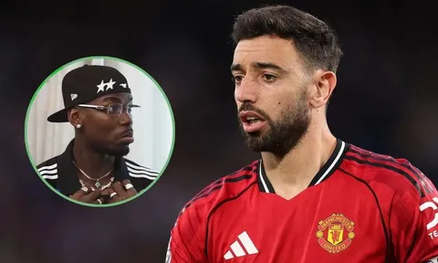 Pogba: 'Fernandes bị kìm hãm tại MU'