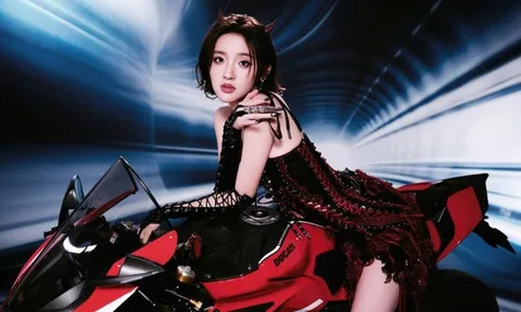 Đường Nghệ Hân lột xác với phong cách nổi loạn