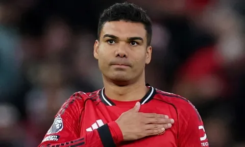 Cảm xúc trái ngược của Casemiro