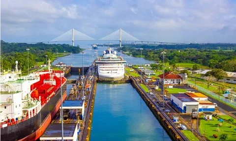 Xung đột Trung Đông: Kênh đào Panama ghi nhận lượng tàu thuyền qua lại tăng vọt