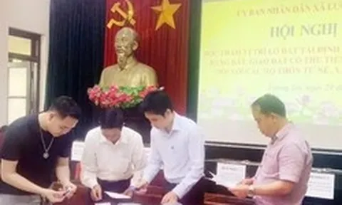 Bốc thăm đất tái định cư cho người dân dự án sân bay Gia Bình