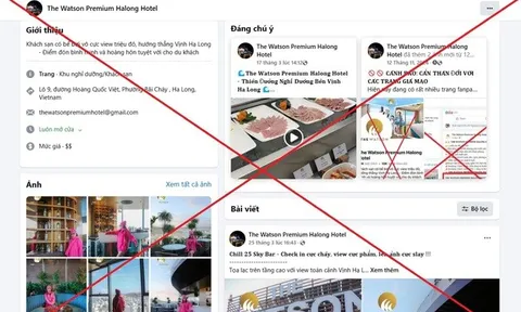 Cảnh giác với những fanpage giả mạo lừa đặt phòng khách sạn