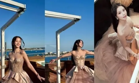 Jisoo (BlackPink) gây sốt tại Cannes với diện mạo lộng lẫy như công chúa
