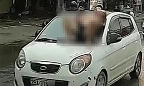 Khởi tố bố vợ và con rể trong vụ nằm trên nắp capo ô tô đang chạy ở Hà Nội