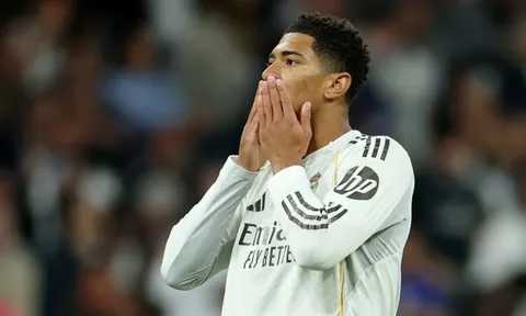 Bellingham ghi bàn giữa cơn giận dữ ở Bernabeu