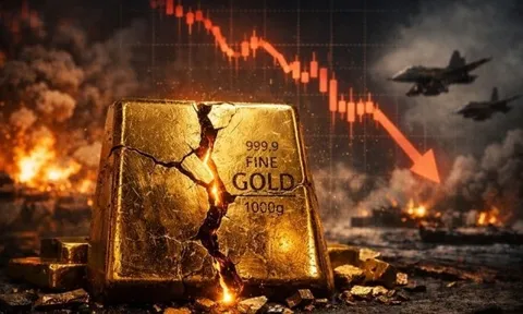Giá vàng hôm nay 17/5/2026 chạm đáy một tuần, áp lực bán bao trùm thị trường, lợi suất thực 'đè bẹp' xu hướng đi lên của kim loại quý