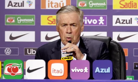 Ancelotti bật mí chuyện hài hước khi chọn quân cho Brazil