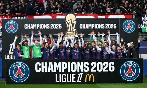 Chức vô địch kỳ lạ nhất lịch sử của PSG