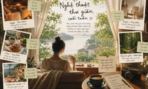 Cuối tuần 'sạc' năng lượng: Học cách thế giới tận hưởng nghệ thuật thư giãn