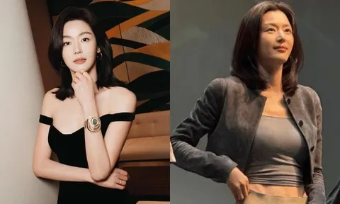 Ngỡ ngàng với sắc vóc của 'mẹ hai con' Jun Ji Hyun