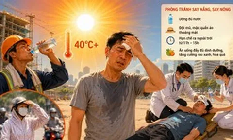 Nắng nóng như đổ lửa kéo dài, bác sĩ cảnh báo nguy cơ sốc nhiệt, tổn thương não