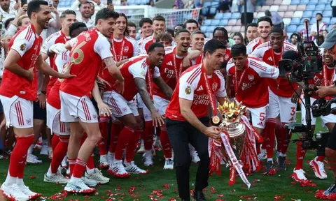 Kế hoạch rước cúp hoành tráng của Arsenal