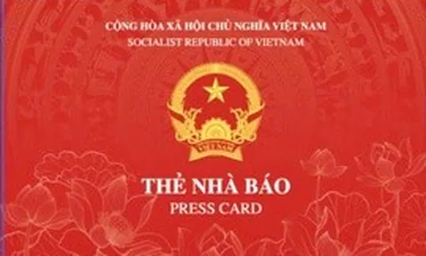 Bộ Văn hóa, Thể thao và Du lịch công bố mẫu thẻ nhà báo 2026