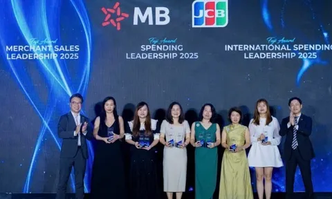 MB nhận 09 giải thưởng danh giá từ Hội nghị thường niên JCB Việt Nam 2026