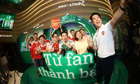 Heineken FanStation bùng nổ trong đêm PSG giữ ngôi vương trước Arsenal