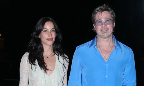 Brad Pitt tươi cười hẹn hò cùng bạn gái giữa lúc con trai Maddox nộp đơn xin bỏ họ cha