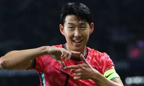 Cú đúp của Son Heung-min giúp Hàn Quốc thắng đậm 5-0