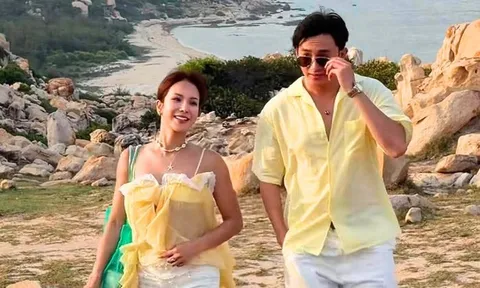 Khoảnh khắc lãng mạn của Diệp Lâm Anh bên bạn trai kém 11 tuổi