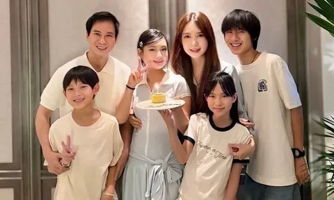 Vợ chồng Lý Hải mừng sinh nhật con gái 13 tuổi