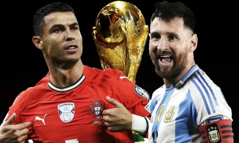 Messi đã thắng, áp lực đổ dồn về Ronaldo