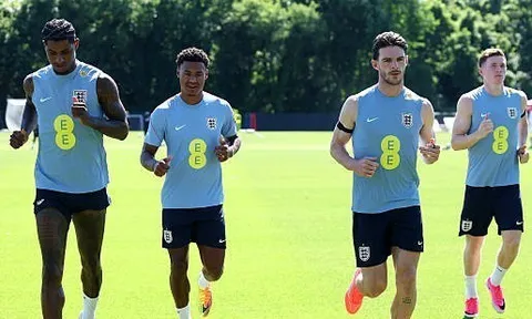 Trước trận Ghana, đội tuyển Anh đón tin vui từ Rashford và Rice