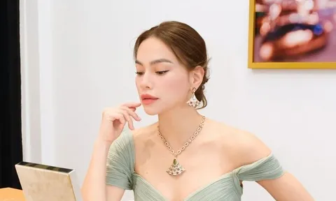Nhan sắc sáng bừng của Hồ Ngọc Hà tại sự kiện quốc tế