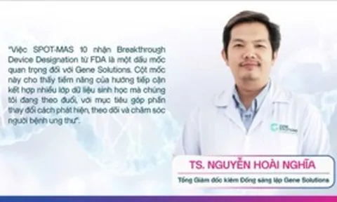 Xét nghiệm máu tầm soát đa ung thư SPOT-MAS 10 được FDA Hoa Kỳ công nhận