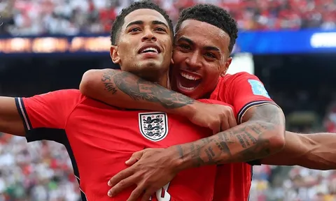 Bellingham tỏa sáng trong ngày tuyển Anh vào vòng knock-out World Cup