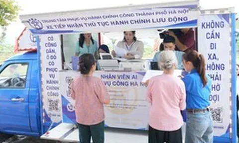 Triển khai mô hình “dịch vụ công lưu động”, tạo thuận lợi cho người già, người yếu thế