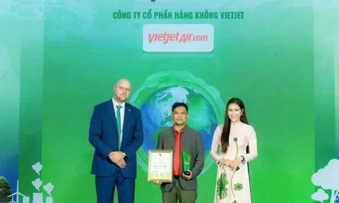 Vietjet liên tiếp hai năm được vinh danh trong Top Doanh nghiệp ESG Việt Nam Xanh