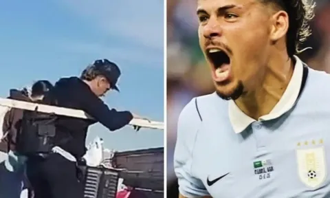 Sau Uruguay trở về từ World Cup bằng xe tải