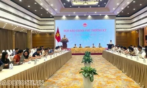 Họp báo Chính phủ tháng 6/2026: Có 9 địa phương tăng trưởng hai con số