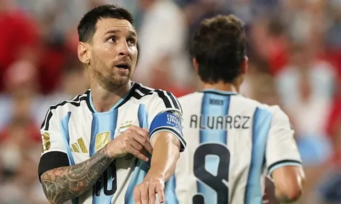 Phản ứng của Messi trước trận gặp tuyển Anh