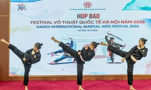 Lần đầu tổ chức Festival Võ thuật quốc tế tại Hà Nội 2026