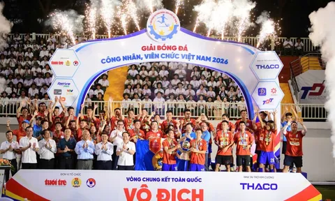 Giải bóng đá công nhân khép lại sau hơn 100 trận