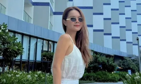 Phạm Quỳnh Anh hạnh phúc bên các con ở tuổi 42