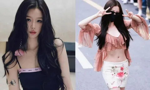 Ngu Thư Hân diện áo croptop khoe vòng eo 'con kiến' hút mắt