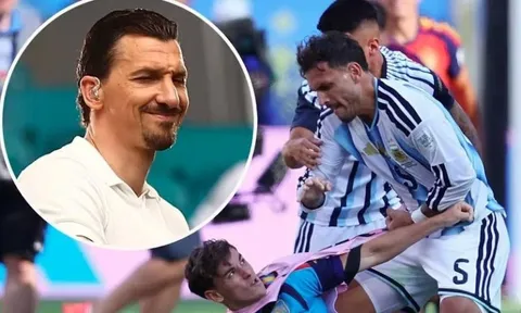 Ibrahimovic: 'Gặp tôi thì cầu thủ Argentina sẽ bị húc vào đầu'