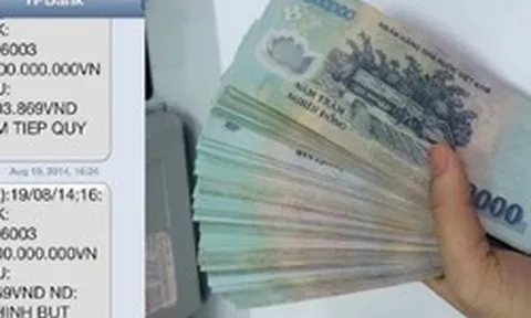 Công an xác minh giao dịch chuyển khoản 900 triệu đồng của một người dân