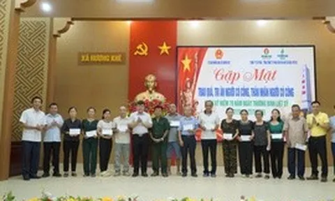 Phân bón Cà Mau trao 600 triệu đồng tri ân ngày 27/7