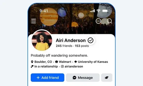 Facebook ra mắt "tick trắng" miễn phí