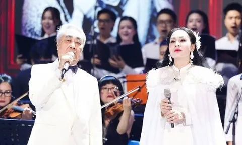 Ca sĩ Nguyễn Khánh Ly song ca cùng NSND Quang Thọ, tạo dấu ấn trong đêm nhạc tri ân