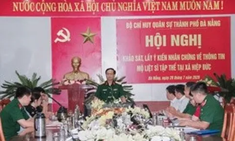 Đà Nẵng làm rõ thông tin về mộ tập thể gồm 17 hài cốt nghi là liệt sĩ