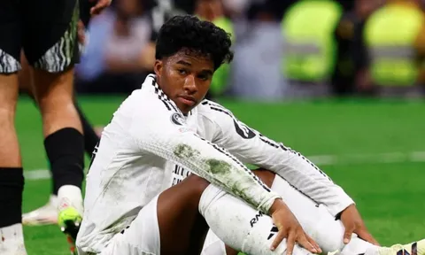 Endrick vỡ mộng ở Real Madrid
